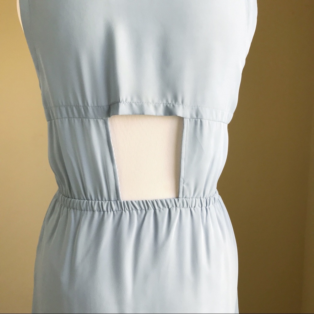 Cupcakes & Cashmere Utility Dress Baby Blue - Picture 5 of 8